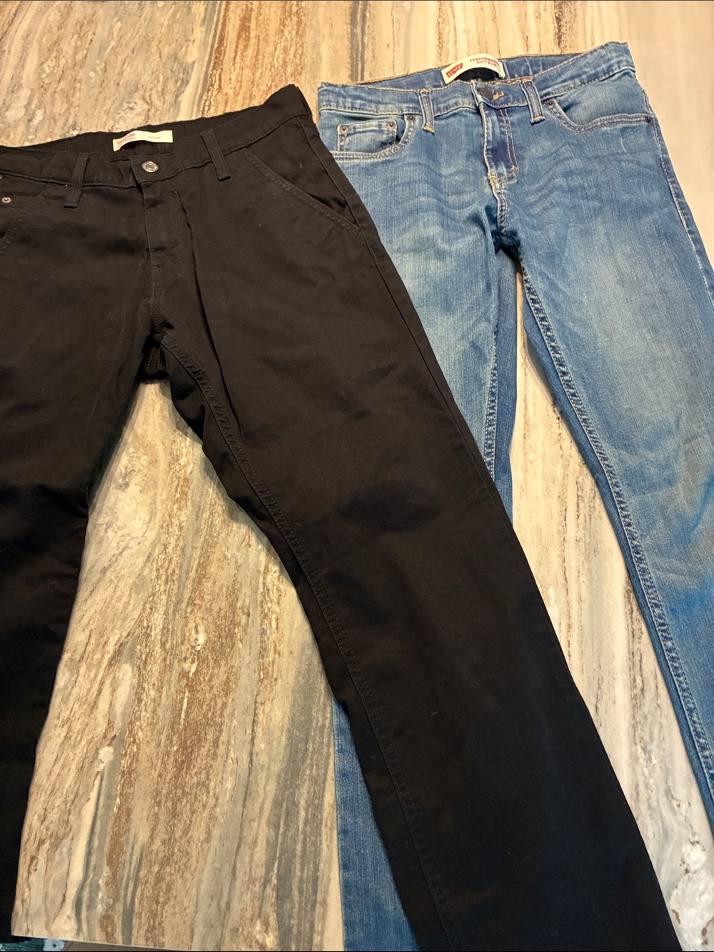 Boys/Mens Levi jeans black signature 28/30 & 511 original 27/29 both like new